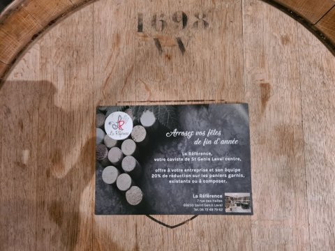 Préparez la fin d'année ! Réservez votre vin dans votre cave à vins de Saint Genis Laval
